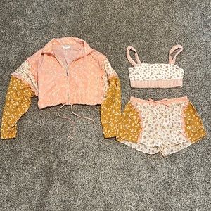 Sincerely Jules for Bandier floral set